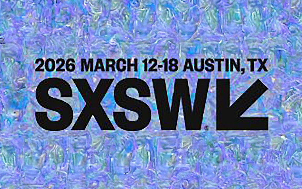 Schriftzug SXSW 2026 in Austin, Texas